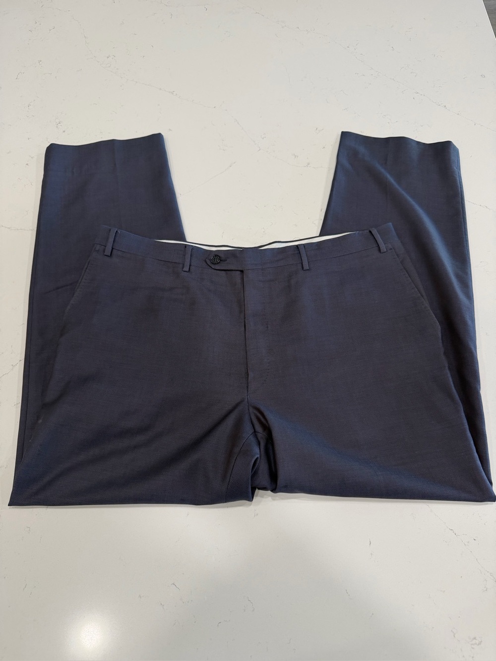 Canali Men's Tessuto Dress Pants in Navy
